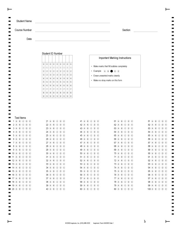 InspiroScan Form Creator - A tool for creating survey forms for InspiroScan